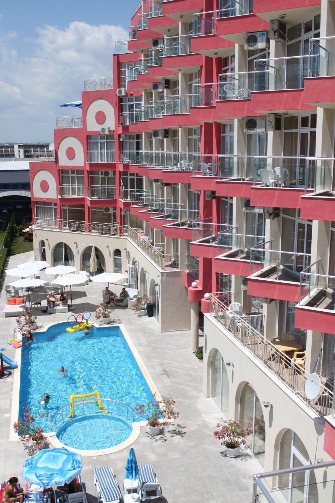 Rose Garden Omax Apartments Sunny Beach Dış mekan fotoğraf